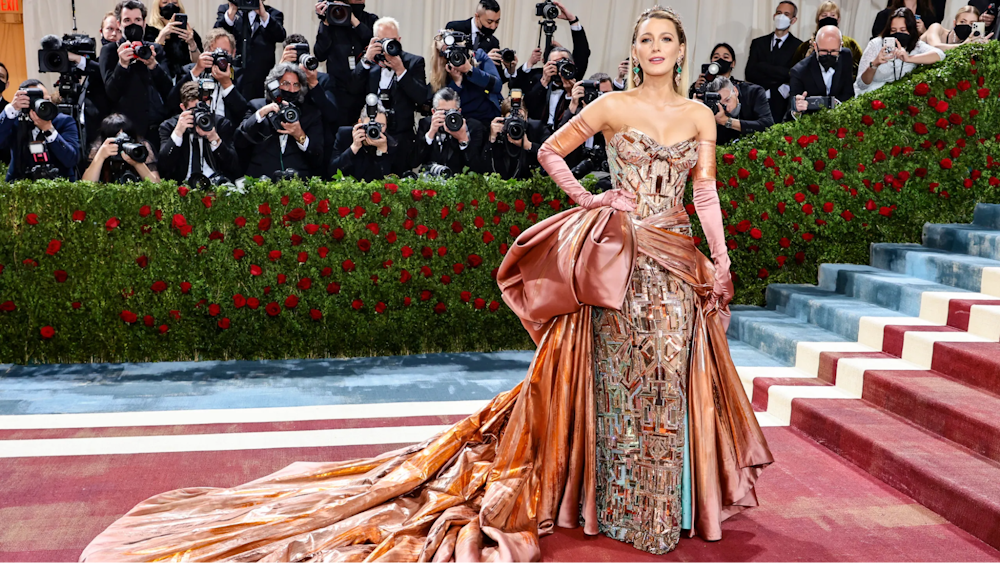 Met Gala red carpet glamour and iconic fashion moments